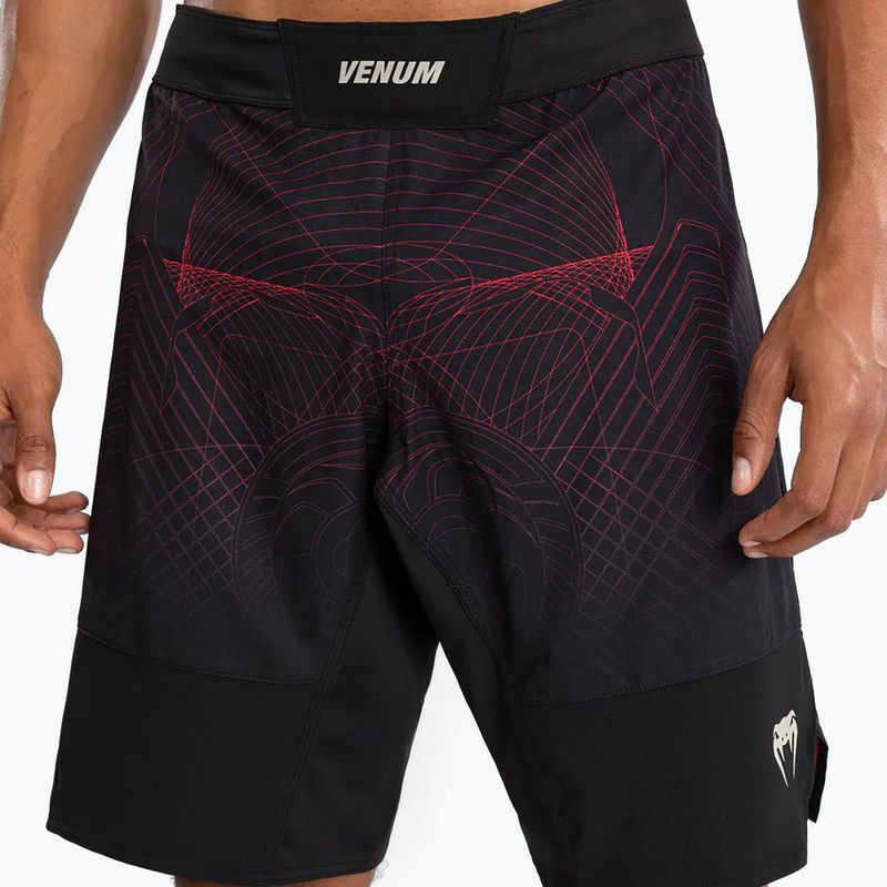 Pánské šortky Venum G-Fit Air Men'S Fight Shorts deep black/fire red 5