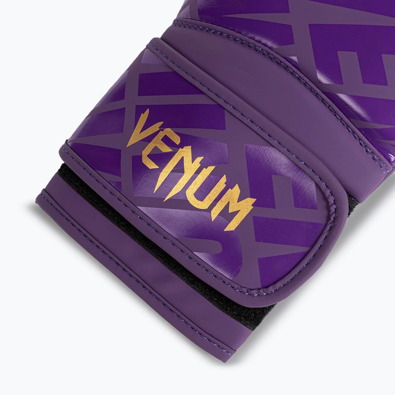 Pánské boxerské rukavice Venum Contender 1.5 XT Boxing dark purple 9