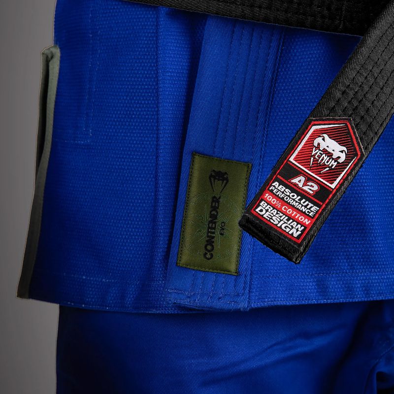 GI do brazilského jiu-jitsu Venum Contender Evo 2.0 royal blue 6