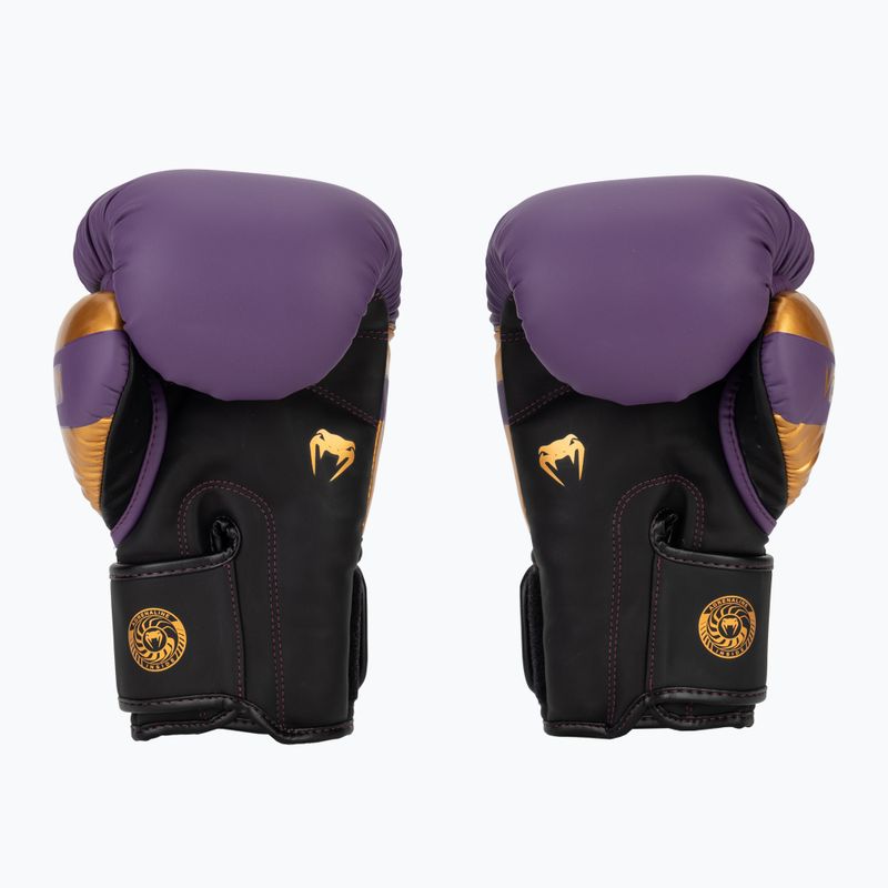 Boxerské rukavice Venum Elite dark purple 3