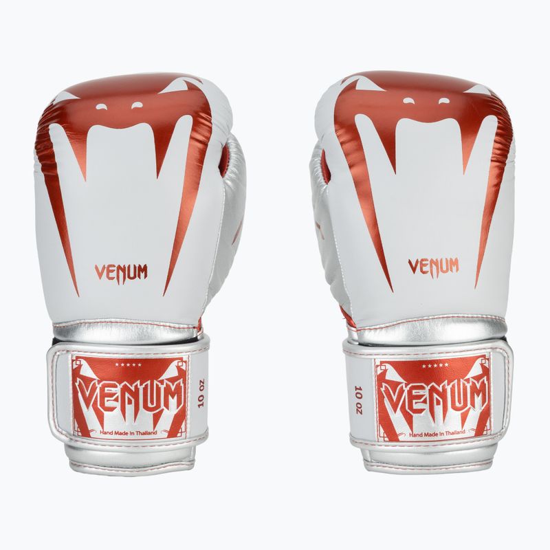 Boxerské rukavice Venum Giant 3.0 red/silver 2