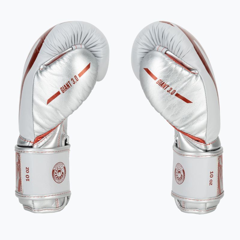 Boxerské rukavice Venum Giant 3.0 red/silver 4
