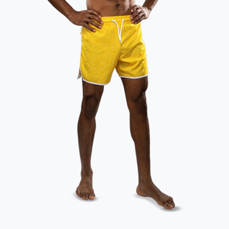 Pánské tréninkové šortky Venum Octane Board vibran yellow
