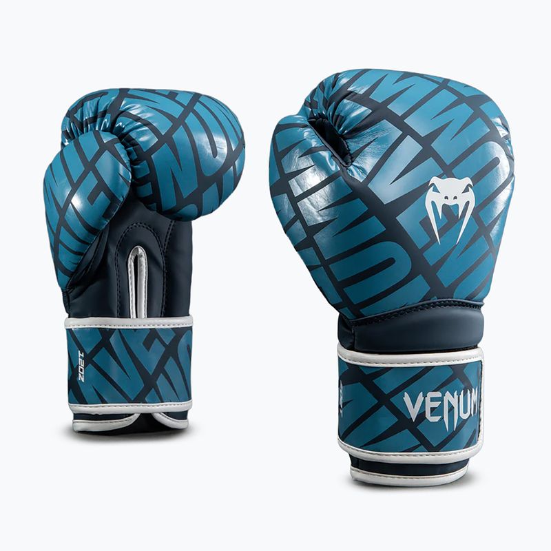 Boxerské rukavice Venum Contender 1.5XT Boxing námořnická modrá/sky blue 2