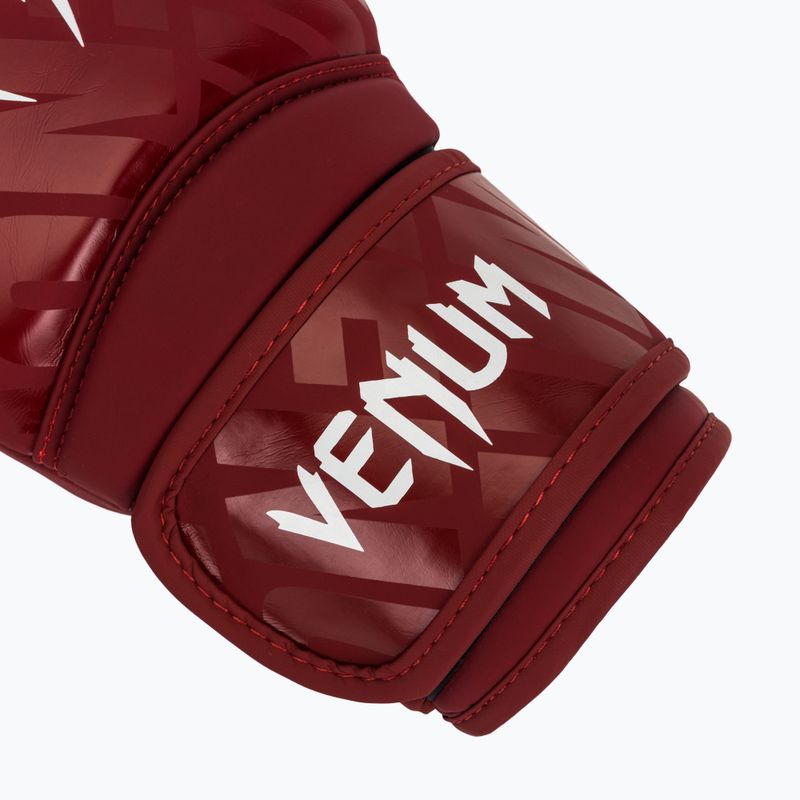 Boxerské rukavice Venum Contender 1.5XT Boxing lesklá burgundská 6