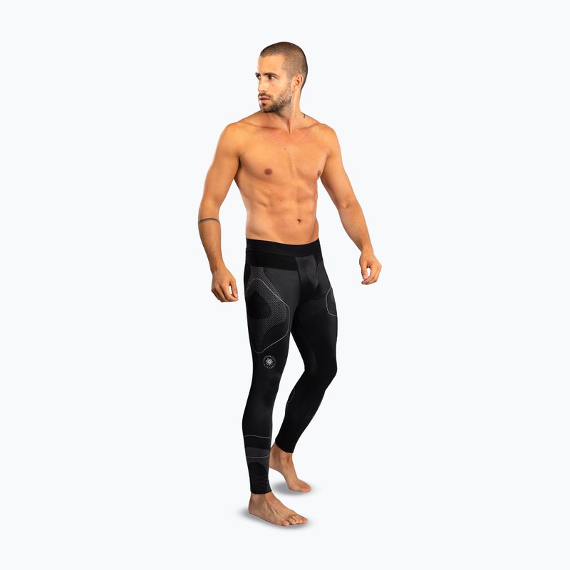 Pánské tréninkové legíny Venum Nexus Spats black/silver 2