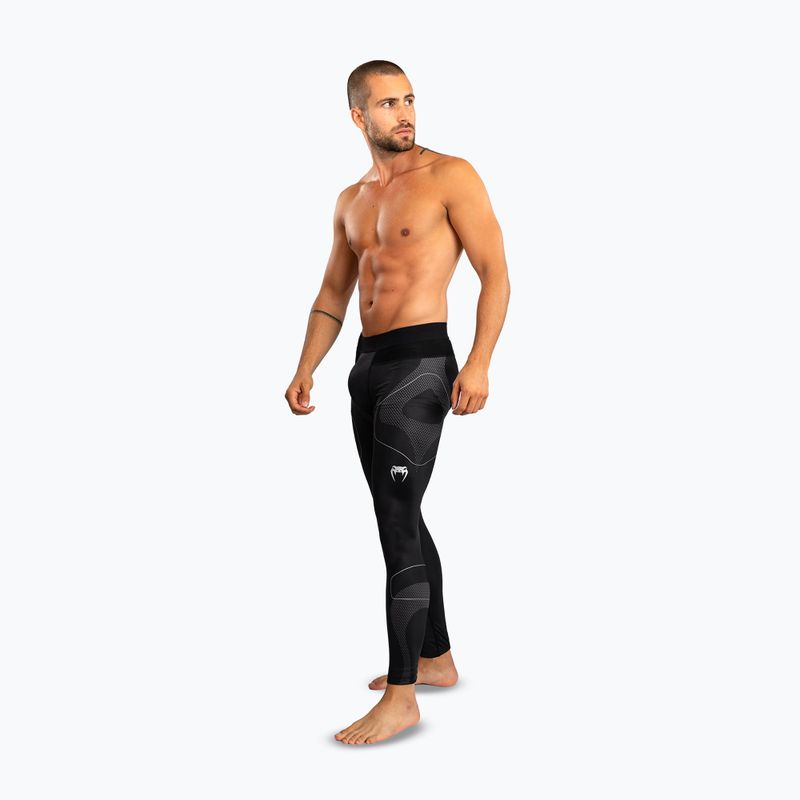 Pánské tréninkové legíny Venum Nexus Spats black/silver 4