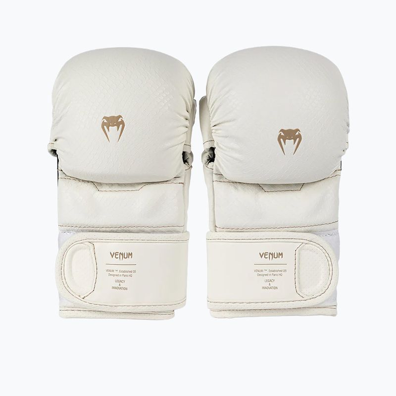 Sparringové rukavice MMA Venum Impact Evo Scales MMA ivory