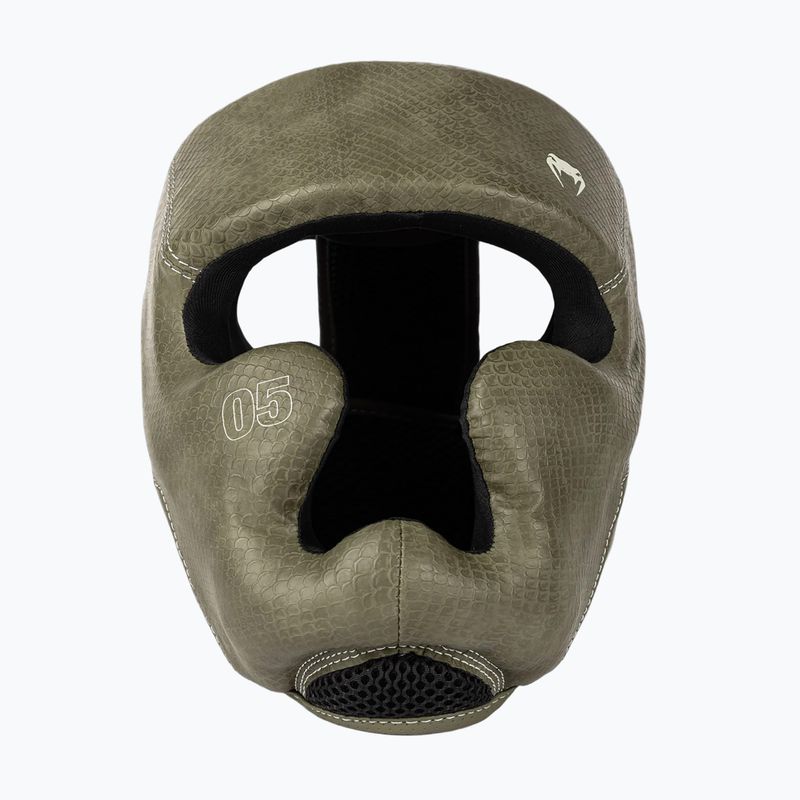 Boxerská přilba Venum Impact Evo Scales Headgear army green 7