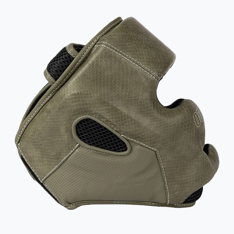 Boxerská přilba Venum Impact Evo Scales Headgear army green 9