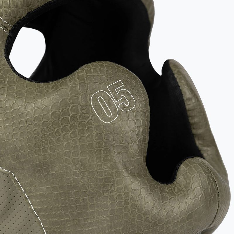Boxerská přilba Venum Impact Evo Scales Headgear army green 11