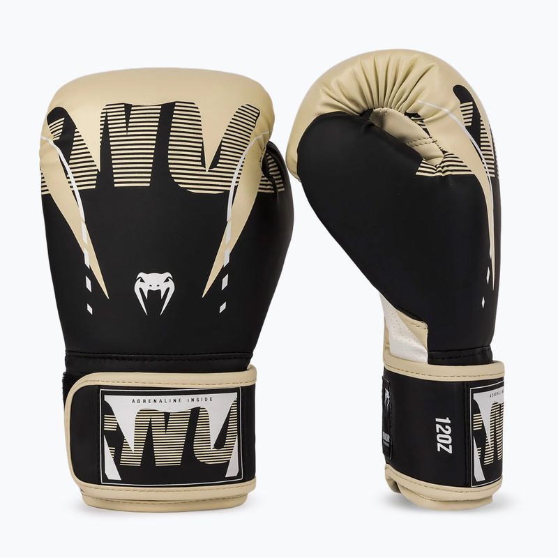 Boxerské rukavice Venum Adrenaline Boxing black/ivory