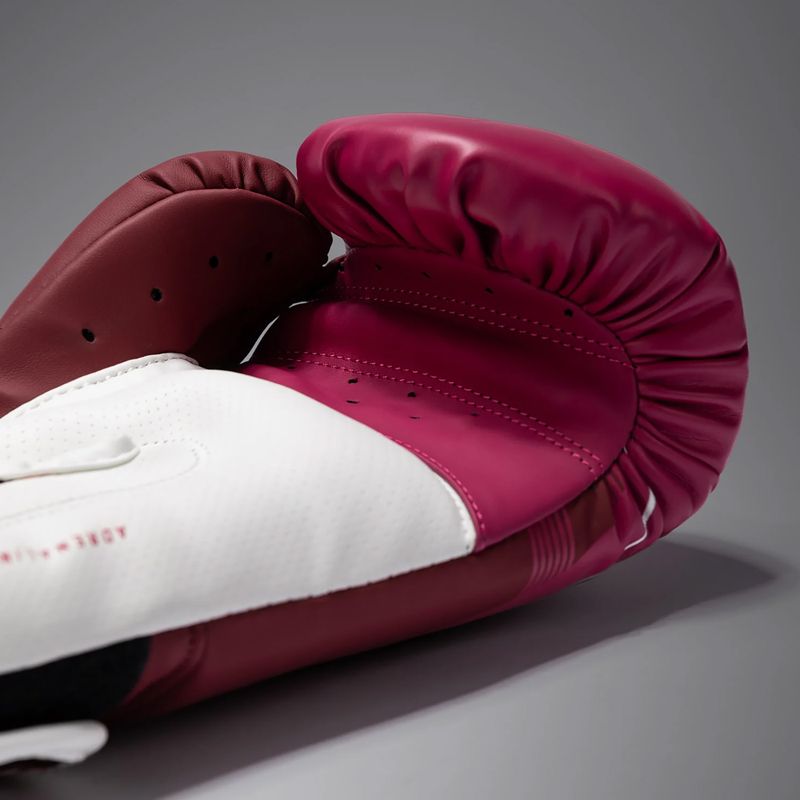 Boxerské rukavice Venum Adrenaline Boxing burgundy/pink 3