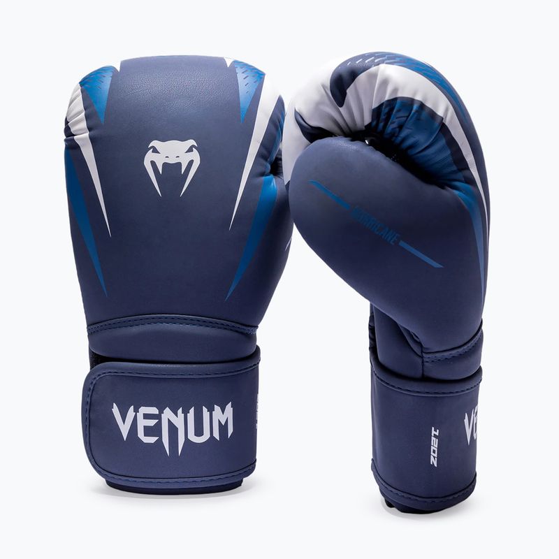 Boxerské rukavice Venum Hurricane Boxing midnight blue/white