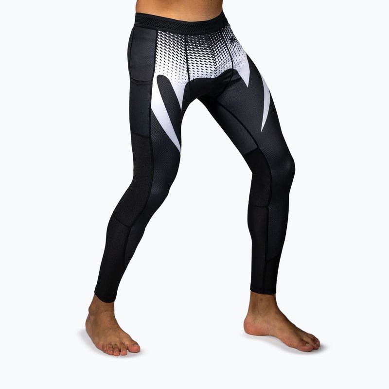 Pánské tréninkové legíny Venum No Gi Spats Black/White