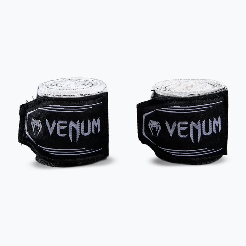 Boxerské bandáže Venum Bats Night Handwraps 400 cm black/white