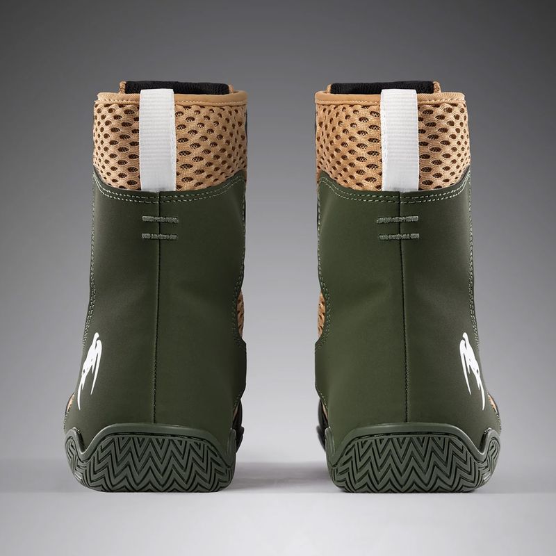 Pánské boxerské boty Venum Contender Boxing military green/sand 8