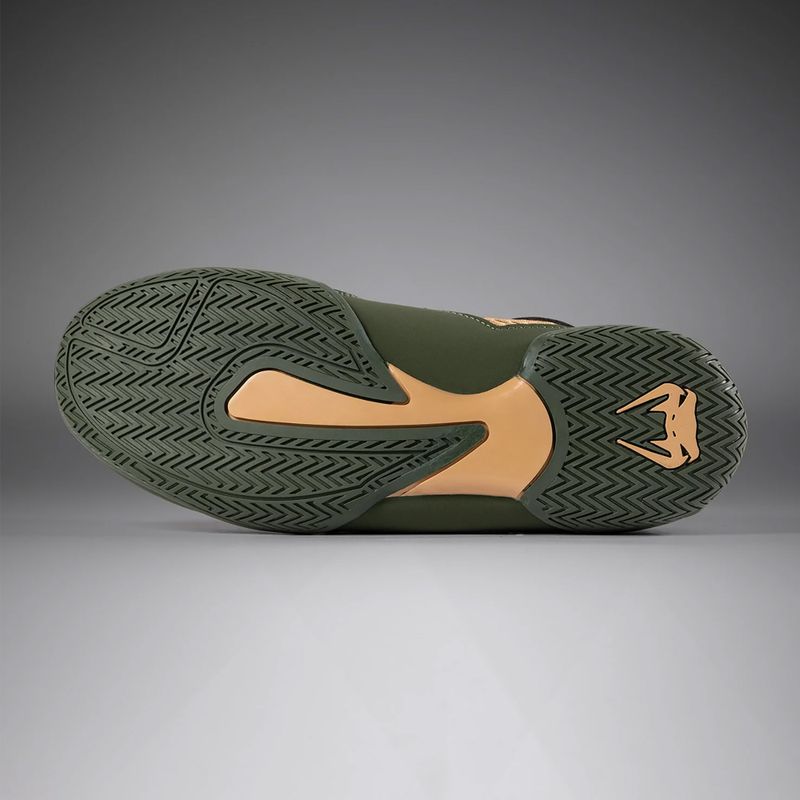 Pánské boxerské boty Venum Contender Boxing military green/sand 9