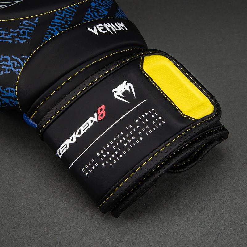 Boxerské rukavice Venum x TEKKEN 8 King Boxing black/yellow 5
