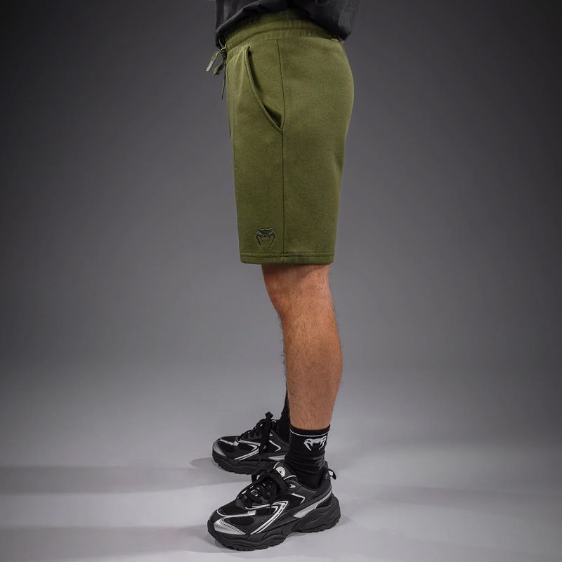 Pánské tréninkové šortky Venum Classic Fleece Cotton khaki 4