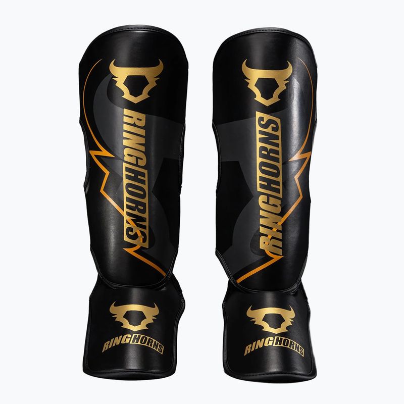 Chrániče holení a chodidel Venum Ringhorns Charger Shin black/gold 8