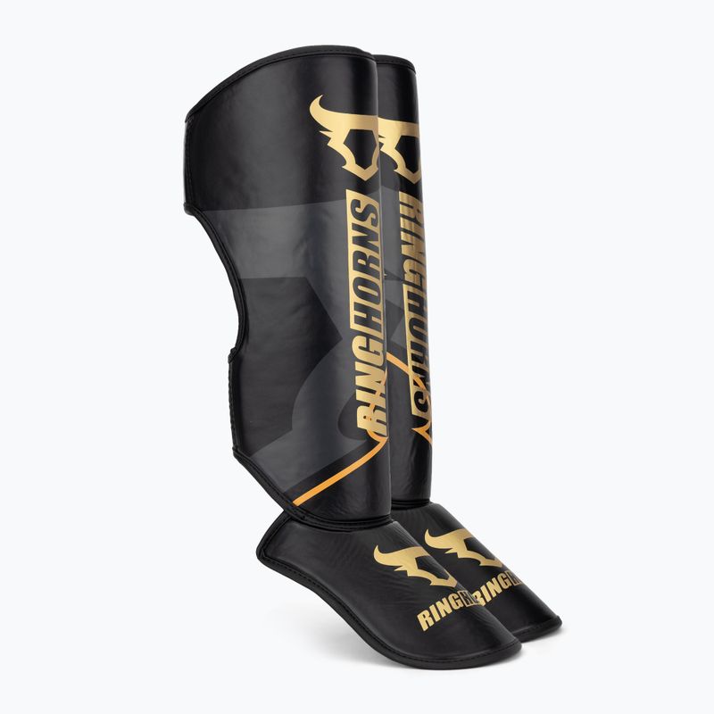 Chrániče holení a chodidel Venum Ringhorns Charger Shin black/gold
