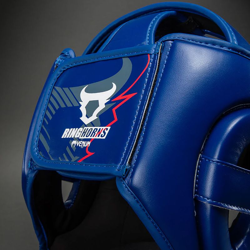 Boxerská helma Venum Ringhorns Charger Headgear navy blue/red 11