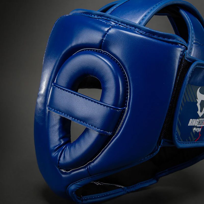 Boxerská helma Venum Ringhorns Charger Headgear navy blue/red 12