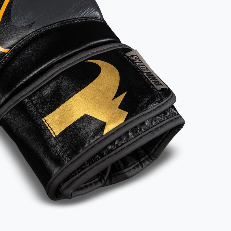 Boxerské rukavice Venum Ringhorns Charger Boxing black/gold 4