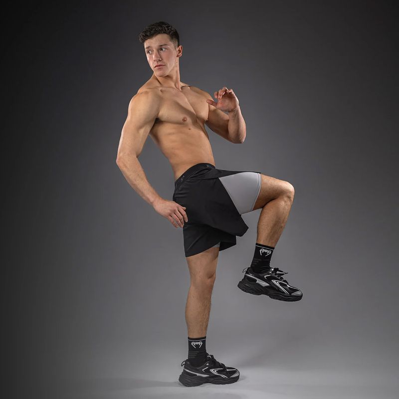 Pánské tréninkové šortky Venum Lazer black/grey 11