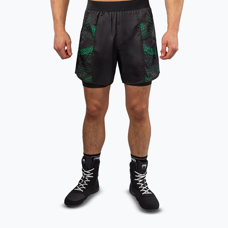 Pánské tréninkové šortky Venum Matupa Training black/green/gold