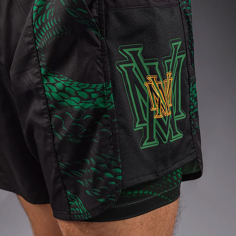 Pánské tréninkové šortky Venum Matupa Training black/green/gold 5