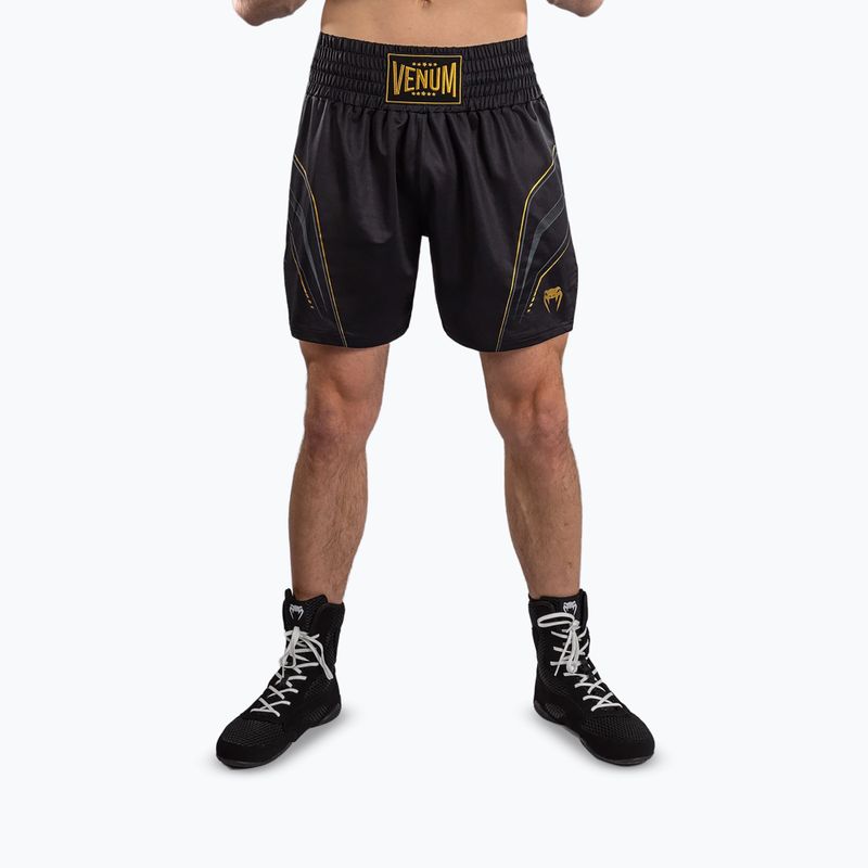 Pánské boxerské šortky Venum Streamline Boxing black/gold