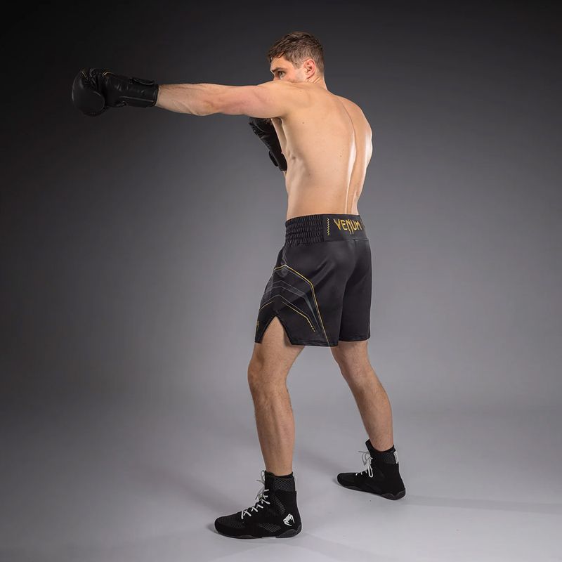 Pánské boxerské šortky Venum Streamline Boxing black/gold 4