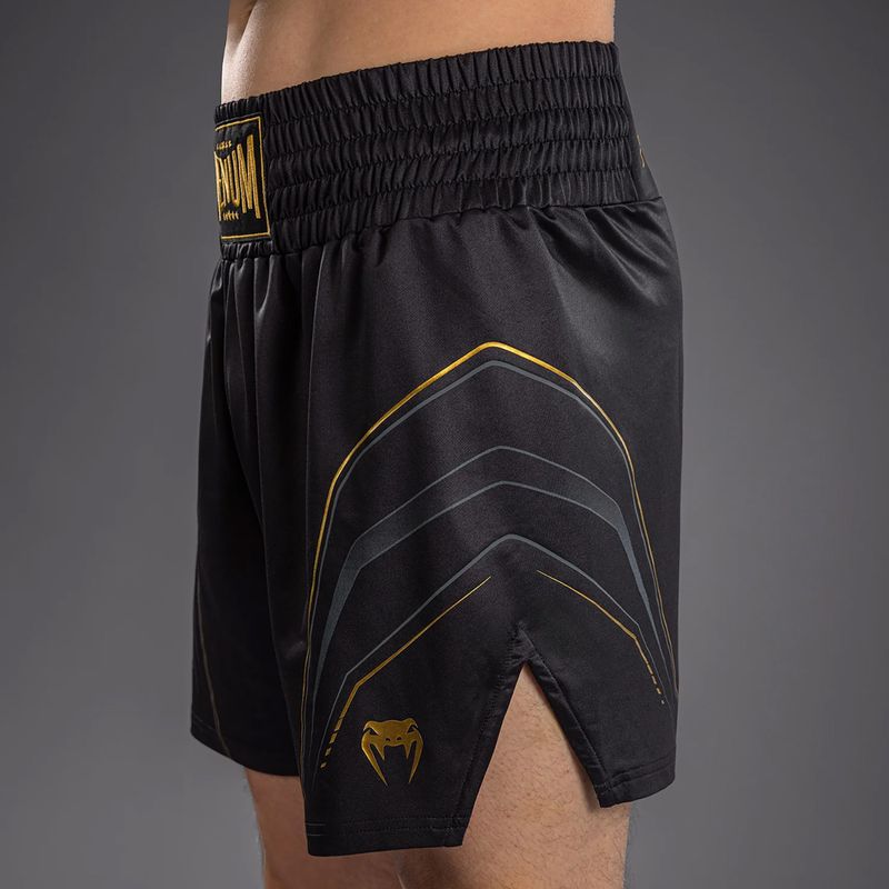 Pánské boxerské šortky Venum Streamline Boxing black/gold 5