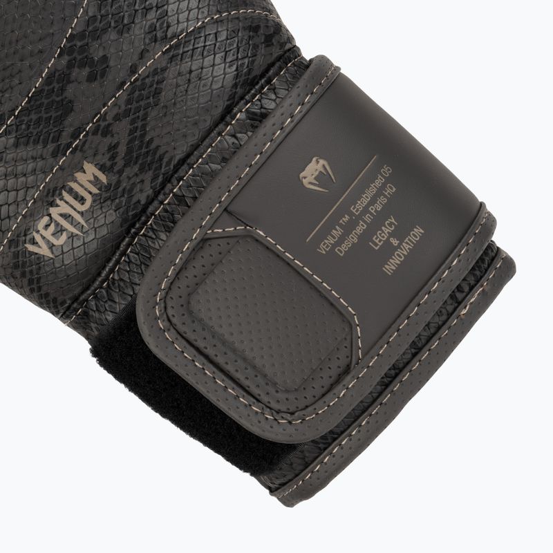 Boxerské rukavice Venum Impact Evo Scales Boxing dark grey 6