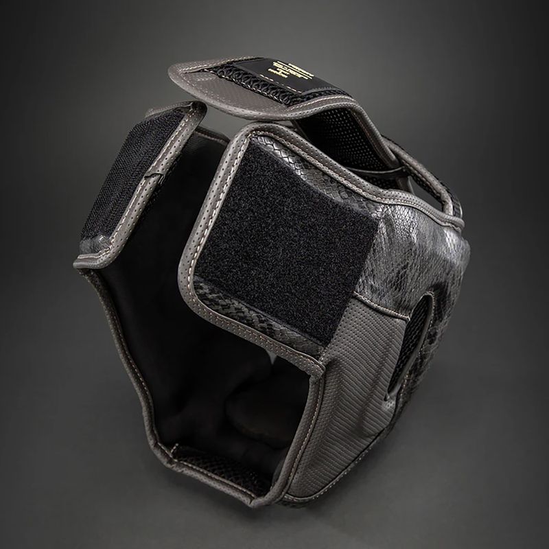 Boxerská helma Venum Impact Evo Scales dark grey 9