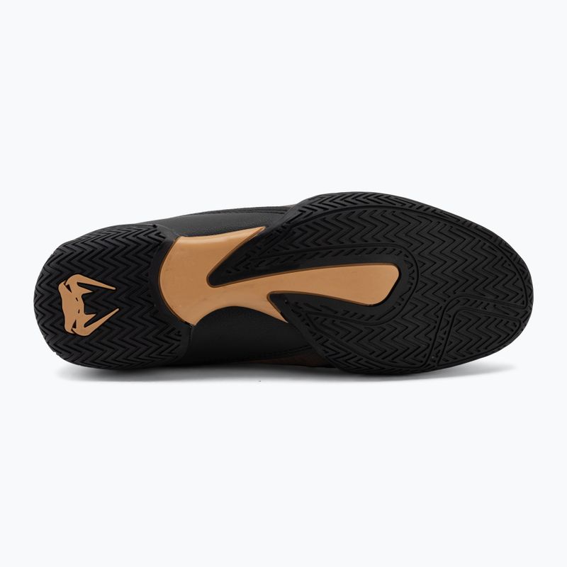 Boxerské boty Venum Elite Neo Boxing black/gold 4