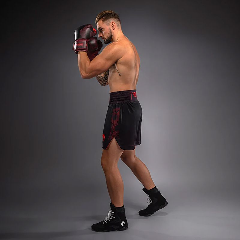 Pánské boxerské šortky Venum Spectre Boxing black/red 4