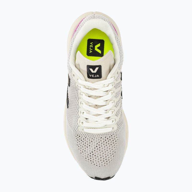 Dámské běžecké boty VEJA Marlin V-Knit chalk/black/ultraviolet 5