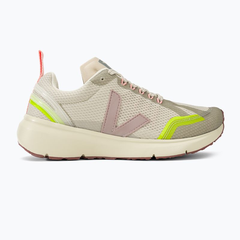 VEJA Condor 2 Alveomesh natural/babe/jaune fluo dámská běžecká obuv 2