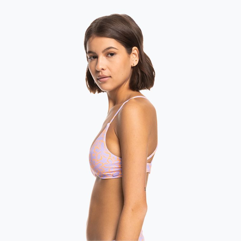 Horní díl plavek ROXY Hawaiian Heat Athletic Triangle 2021 mock orange hawaiianheat 7