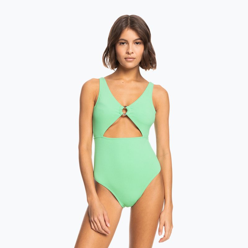 Dámské jednodílné plavky ROXY Color Jam 2021 absinthe green 5