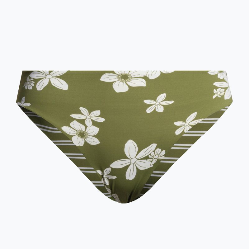 Spodní díl plavek ROXY Retro Revo Bikini Hl Midwaist 2021 loden green surfrider spirit s