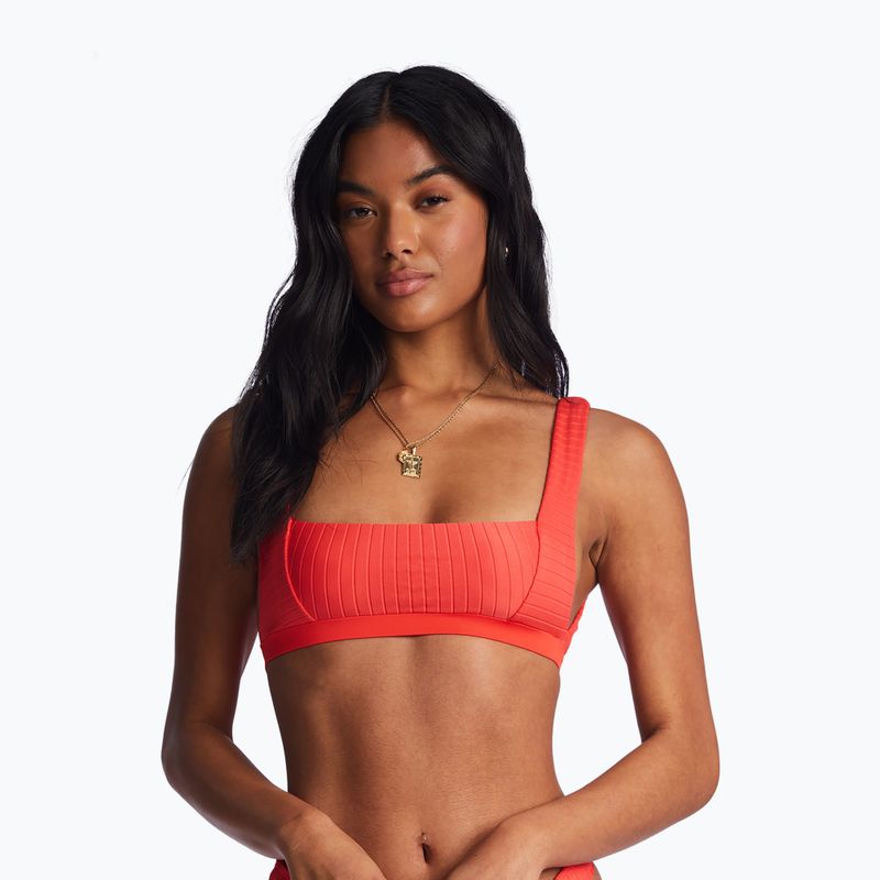 Horní díl plavek Billabong Lined Up Tank bright poppy 4