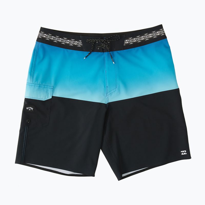 Pánské plavecké šortky Billabong Fifty50 Pro neon blue 3