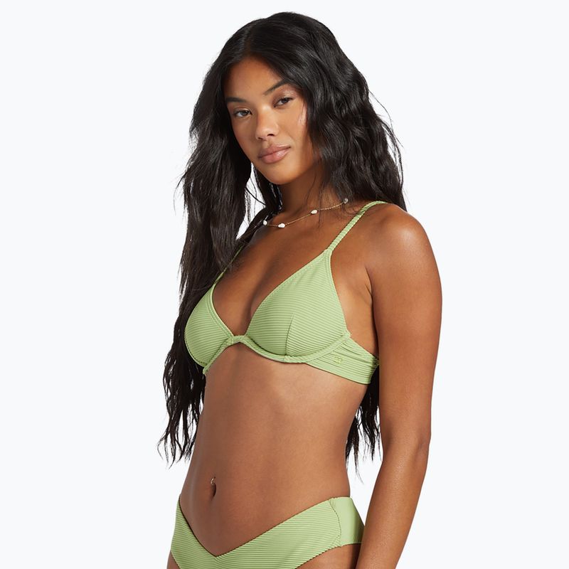 Horní díl plavek Billabong Tanlines Reese Underwire palm green 4
