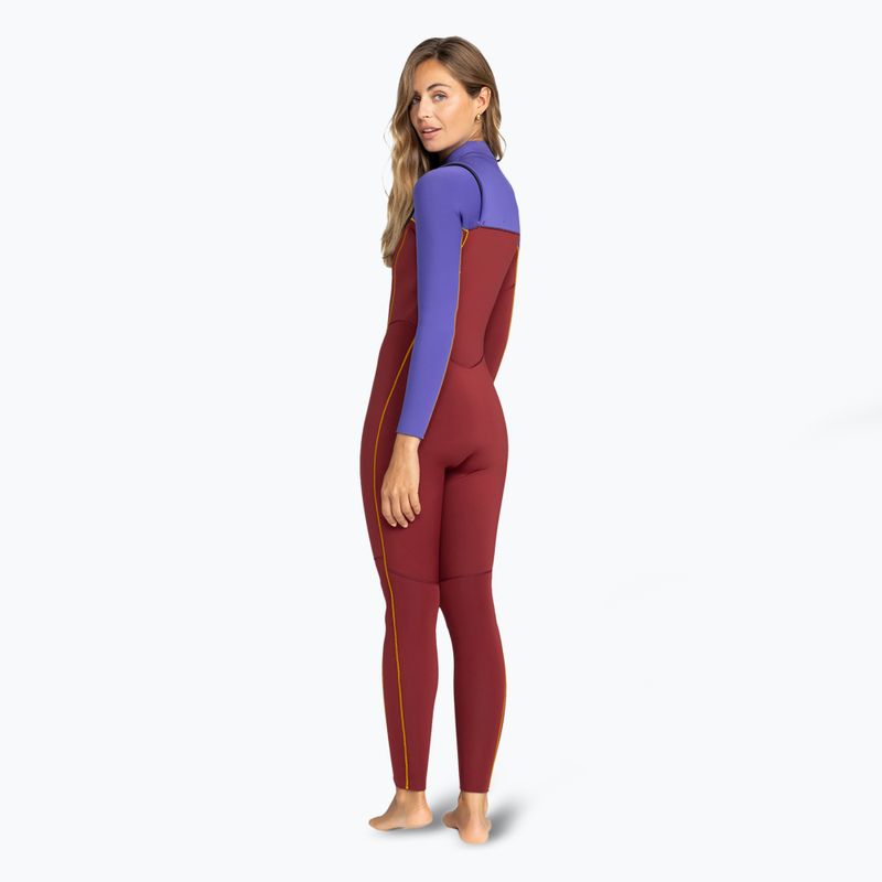 Dámský neopren ROXY 4/3 Rise Chest Zip GBS pomegranate 2