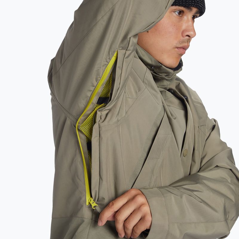 Pánská snowboardová bunda DC Tundra vetiver 5