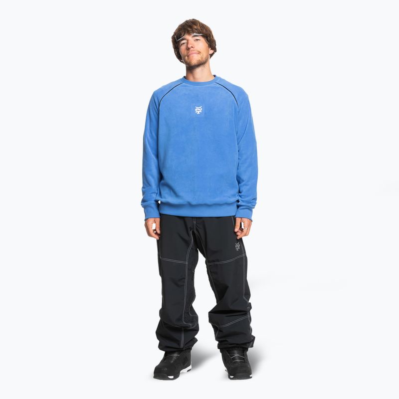 Pánská mikina  Quiksilver Mercury Wired Fleece nebulas blue 2